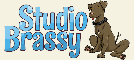 New Logo Header, by Studio Brassy